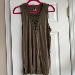 American Eagle V Neck Tank